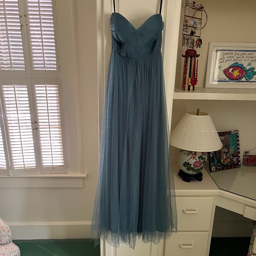 Annabelle Convertible Jenny Too Dress, Teal, Size 4